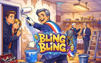 Bling-bling, paillettes et promesses à la chaîne