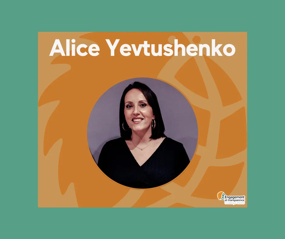 Portrait d&rsquo;Alice Yevtushenko