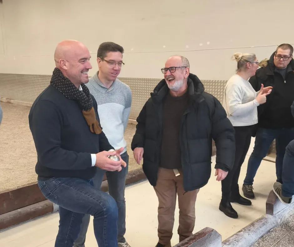 Belle immersion cet après-midi au Boulodrome de Coudekerque-Branche