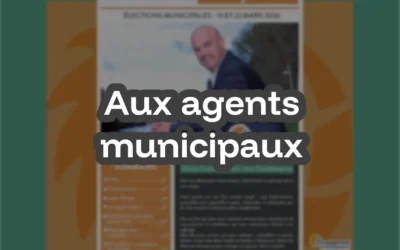 Message aux agents municipaux (Extrait de la Gazette Citoyenne)