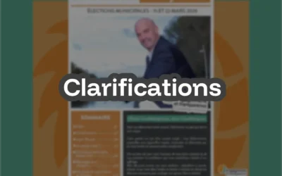 Clarifications (Extrait de la Gazette Citoyenne)